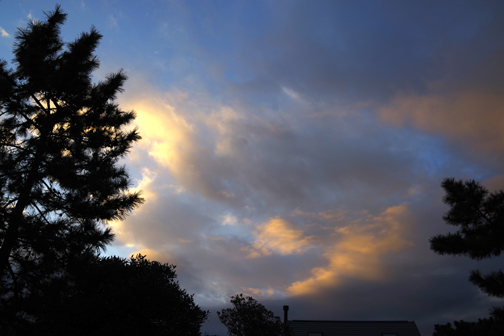 朝の空