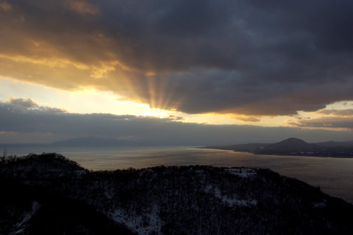 函館山からの夕暮れ2