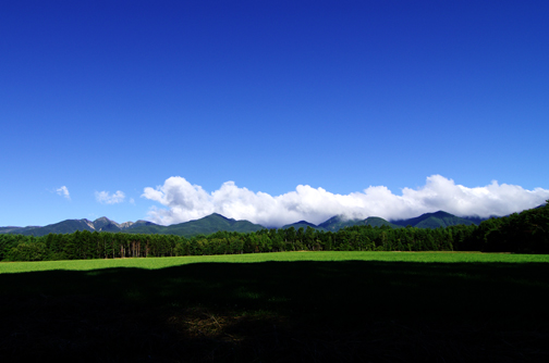 八ヶ岳の空