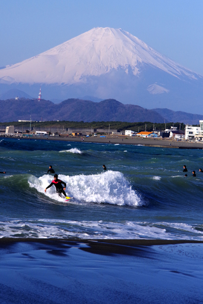 海と富士