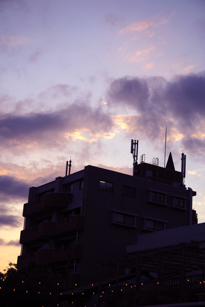 5月最後の夕暮れ