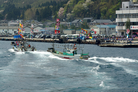 島びらきの内浦集落