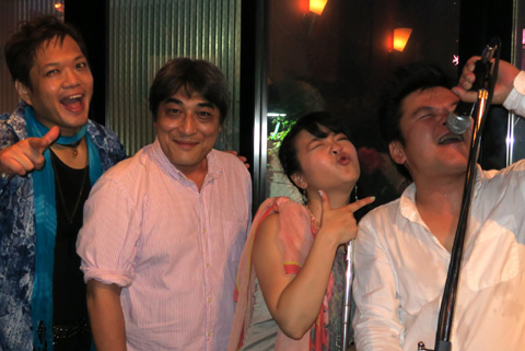 昨夜は今井さん、赤羽さん、黒田さんのライブでした！
