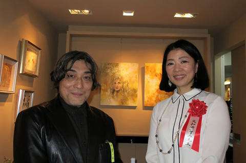 大和田いずみさんの銀座個展に伺いました！