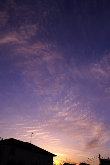 夕空2018.2.9