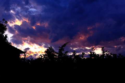 夕空2017.8.9