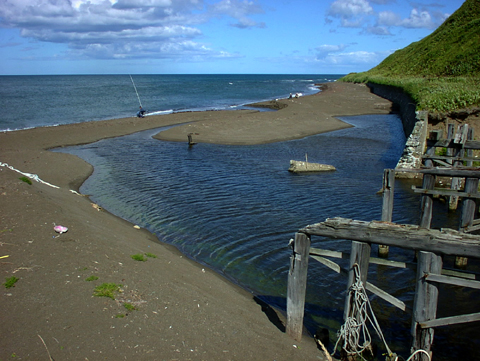 オホーツク海に臨む最北端の廃村。